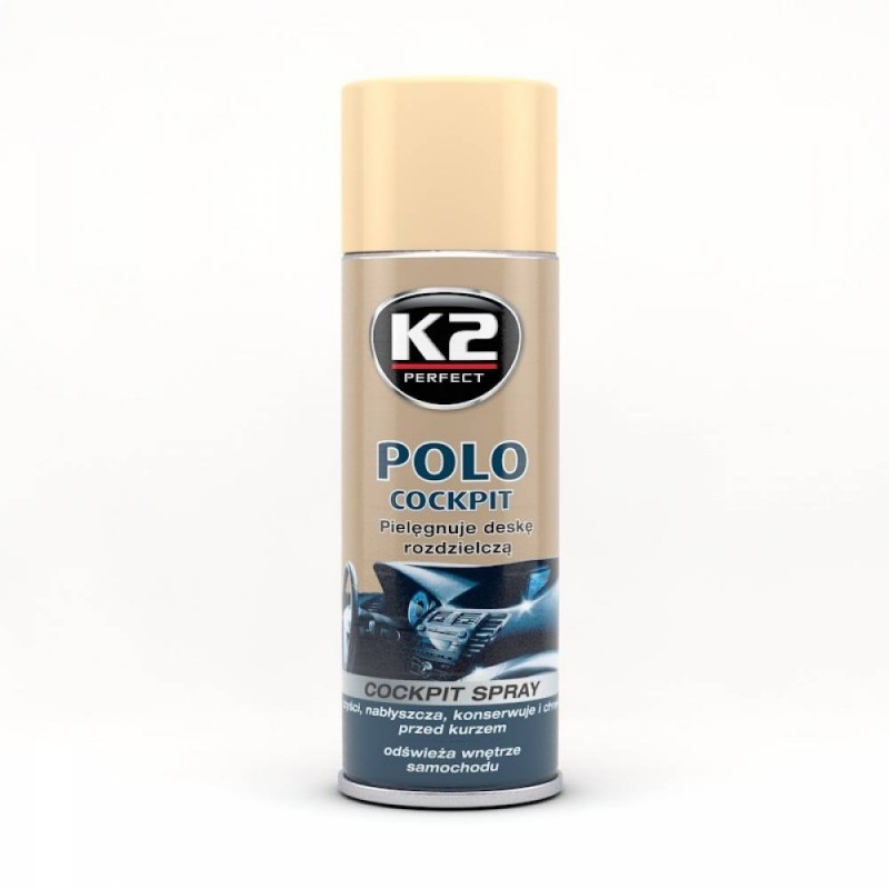 Γυαλιστικό σπρέυ ταμπλό K2  MIX  POLO COCKPIT 400 ml