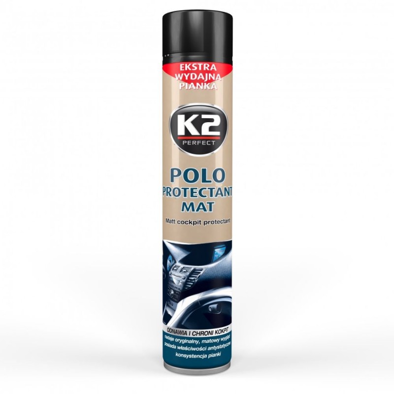 Γυαλιστικό σπρέυ ταμπλό ματ K2  POLO PROTECTANT 750 ml