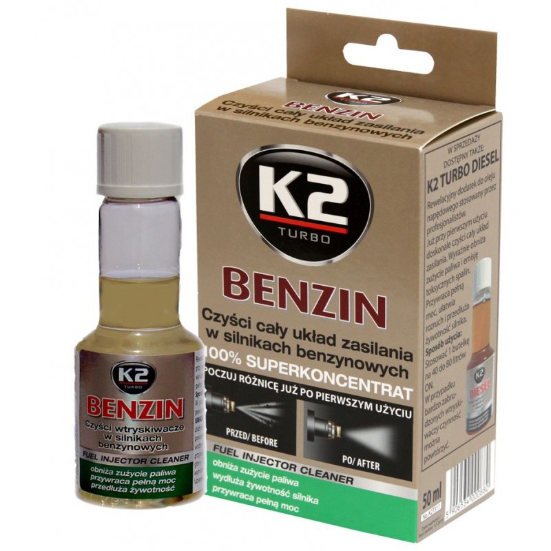 Καθαριστικό injection βενζινοκινητήρων K2 BENZIN 50ml / K2-T311