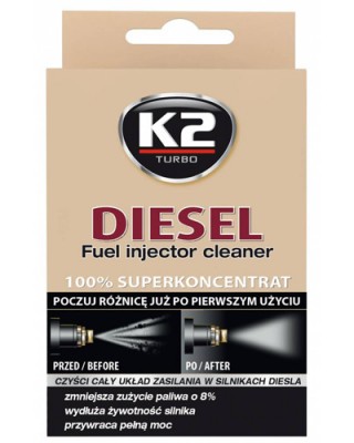 Καθαριστικό injection πετρελαιοκινητήρων K2 DIESEL 50ml