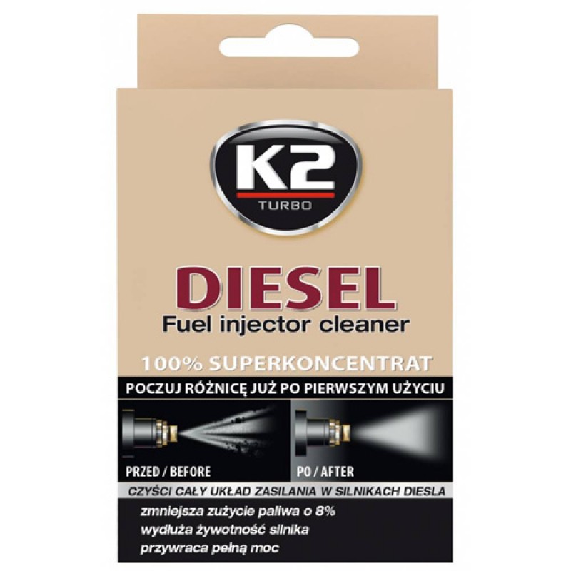 Καθαριστικό injection πετρελαιοκινητήρων K2 DIESEL 50ml