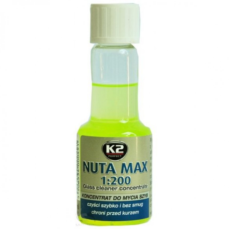 Συμπυκνωμένο υγρό καθαρισμού γυάλινων επιφανειών από έντομα K2 NUTA ANTI-INSECT 50ml