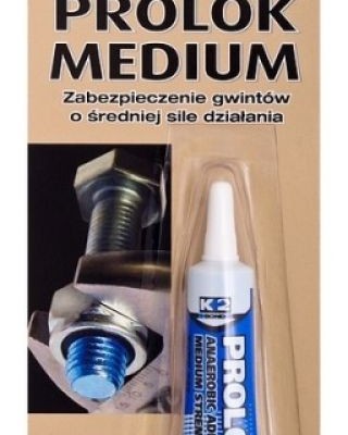 Κόλλα σπειρωμάτων μεσαίας αντοχής μπλε K2 PROLOK MEDIUM 243 6ml