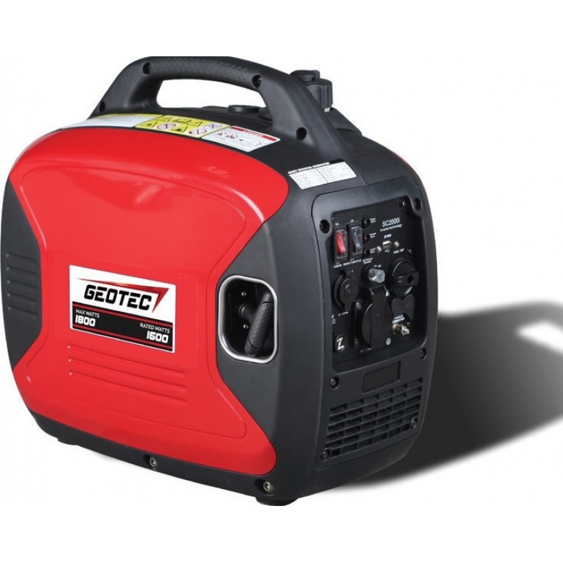 GEOTEC ΒΕΝΖΙΝΟΚΙΝΗΤΗ ΜΟΝΟΦΑΣΙΚΗ ΓΕΝΝΗΤΡΙΑ INVERTER GTI 2000